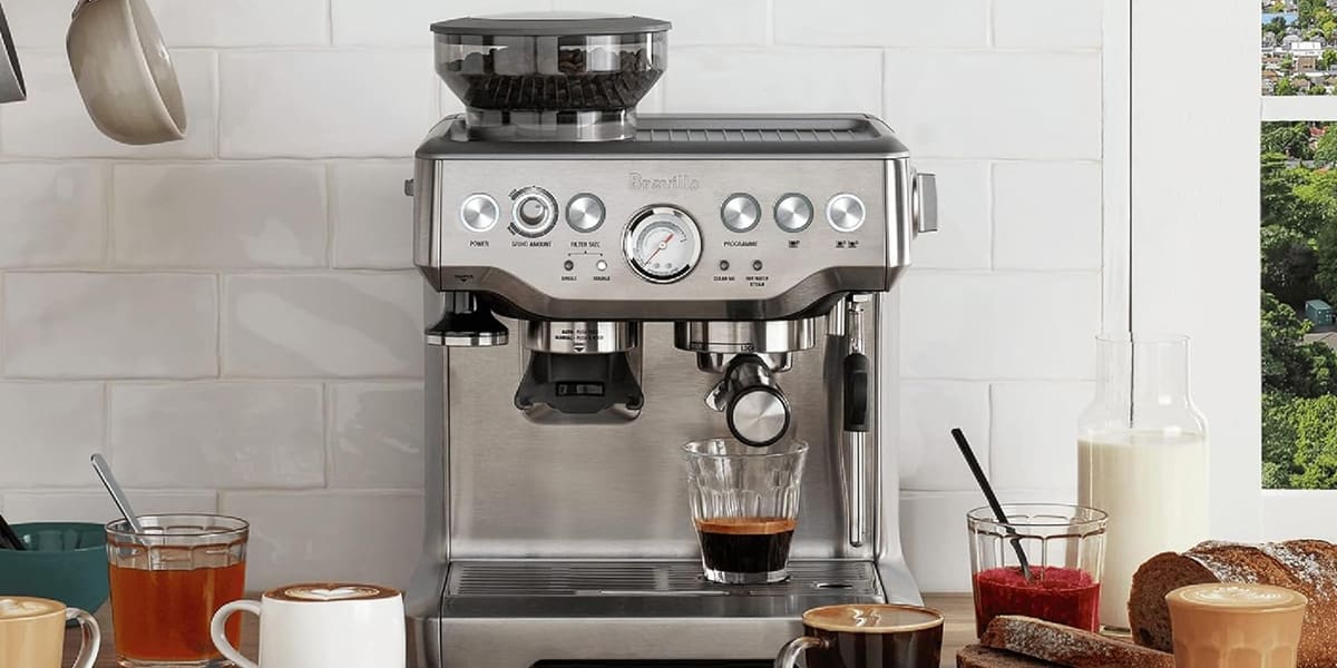 Breville Stainless-Steel Home Espresso Machine Review | Cuddles 2 Crayons