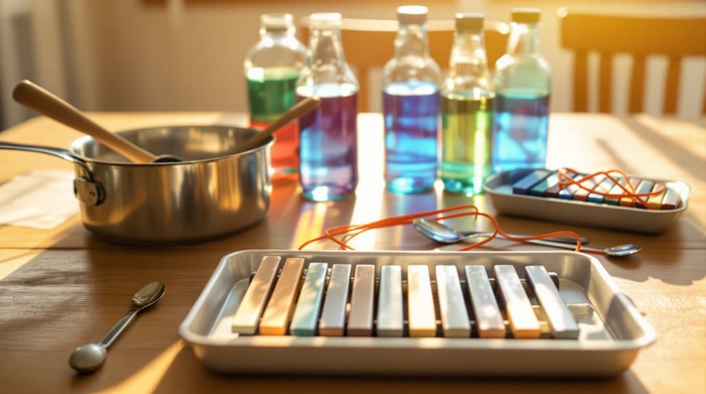 DIY Musical Instruments From Kitchen Items | Cuddles 2 Crayons